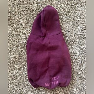 Comfrt Plum Dog Hoodie-XL